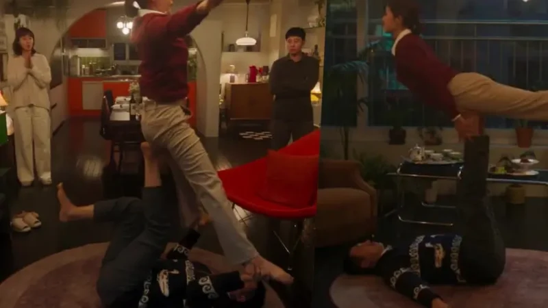 Assista: Ha Jung Woo e Lee Ha Nee Demonstram Yoga em Casal Para Kong Hyo Jin e Kim Dong Wook em ‘The People Upstairs’