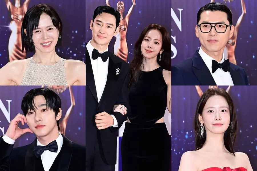 Estrelas brilham no tapete vermelho do 46º Blue Dragon Film Awards
