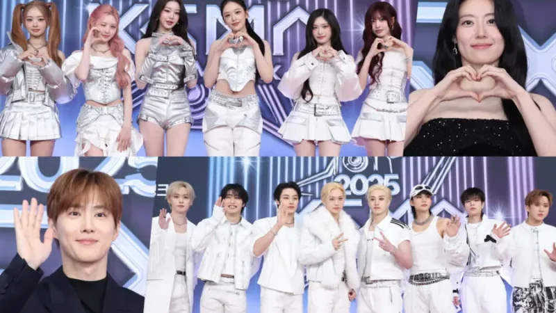 Estrelas brilham no tapete vermelho no segundo dia do KGMA 2025