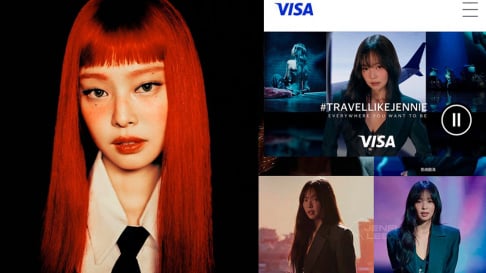 JENNIE, do BLACKPINK, exala poder e elegância, parecendo linda e sofisticada para a campanha ‘Road to Ruby’ da VISA.