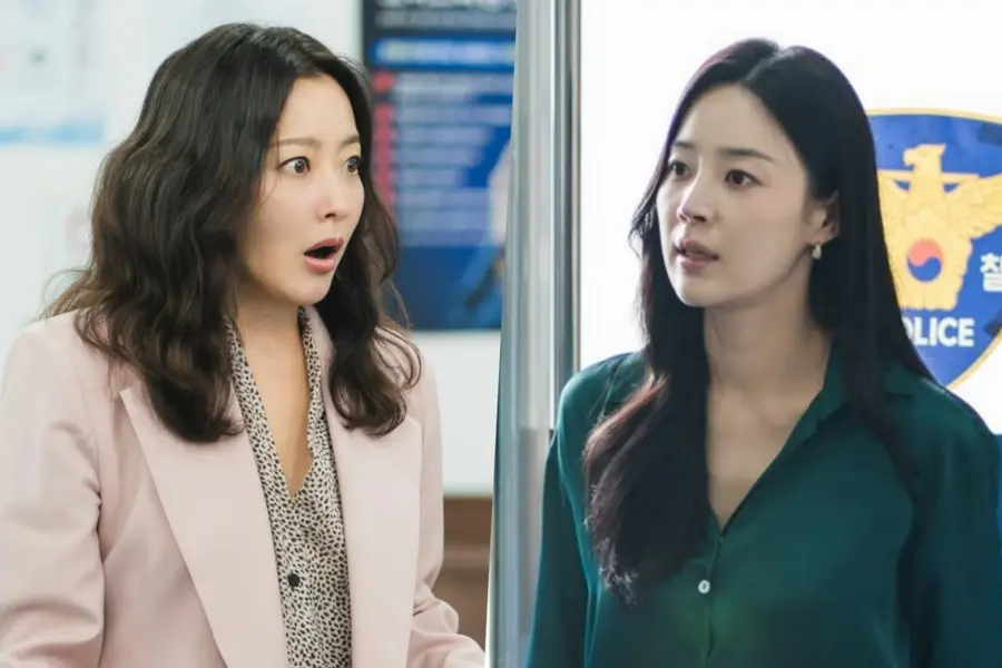 Kim Hee Sun e Han Ji Hye se enfrentam em uma delegacia em ‘No Next Life’
