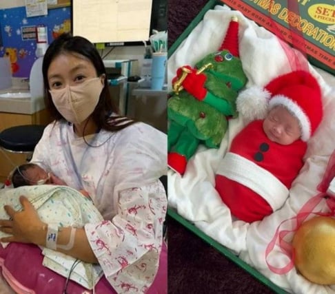 Lee Si Young deleta post após críticas por colocar filha recém-nascida em cenário de foto de “enfeite de Natal”