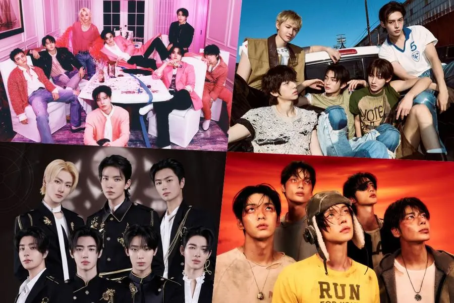 Stray Kids, ENHYPEN, TXT e BTS dominam o chart de Álbuns Mundiais da Billboard