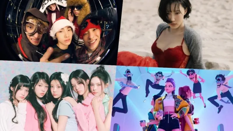 CORTIS, Hwasa, ILLIT e HUNTR/X dominam as paradas semanais da Circle