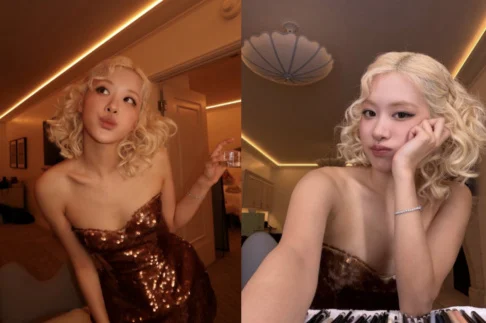 Rosé do BLACKPINK arrasa com visual loiro de boneca em nova postagem no Instagram