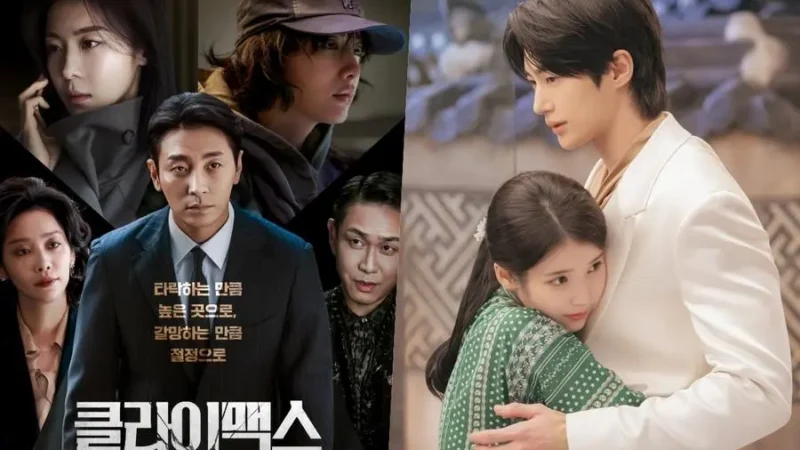 ‘Climax’ e ‘Perfect Crown’ lideram os rankings dos dramas e atores mais comentados na semana