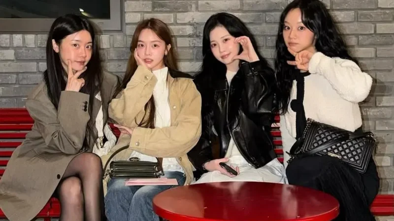 Minah do Girl’s Day compartilha fotos do reencontro do grupo para os fãs