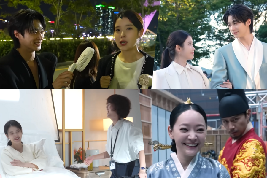 Bastidores de ‘Perfect Crown’ com IU e Byeon Woo Seok