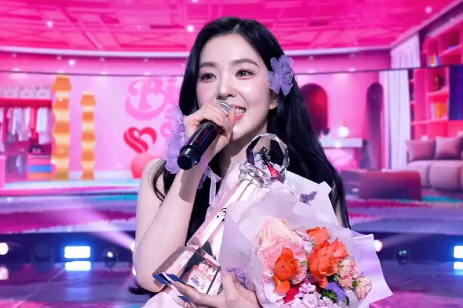 Irene do Red Velvet conquista sua primeira vitória solo no ‘Music Bank’