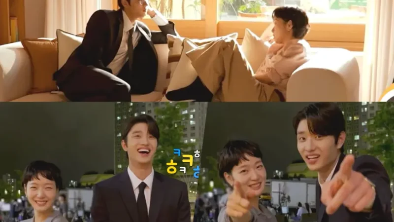 Kim Go Eun e Kim Jae Won trazem diversão nos bastidores de ‘Yumi’s Cells 3’