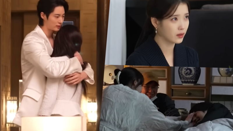 Assista: IU, Byeon Woo Seok e elenco emocionam com atuação em ‘Perfect Crown’