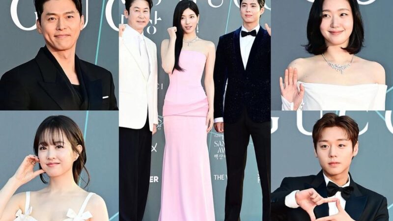 Tapete vermelho do 62º Baeksang Arts Awards: Estrelas do K-pop brilham em Seul